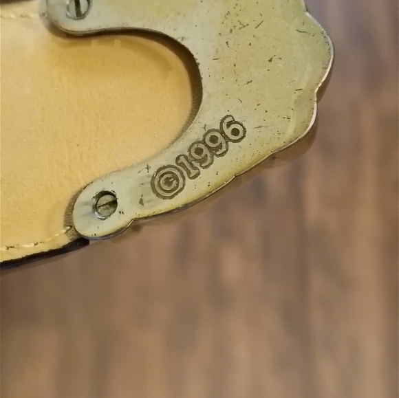 Brighton Vintage Women's Size Large Black Brown Decorative Accent Belt Western - Picture 7 of 11